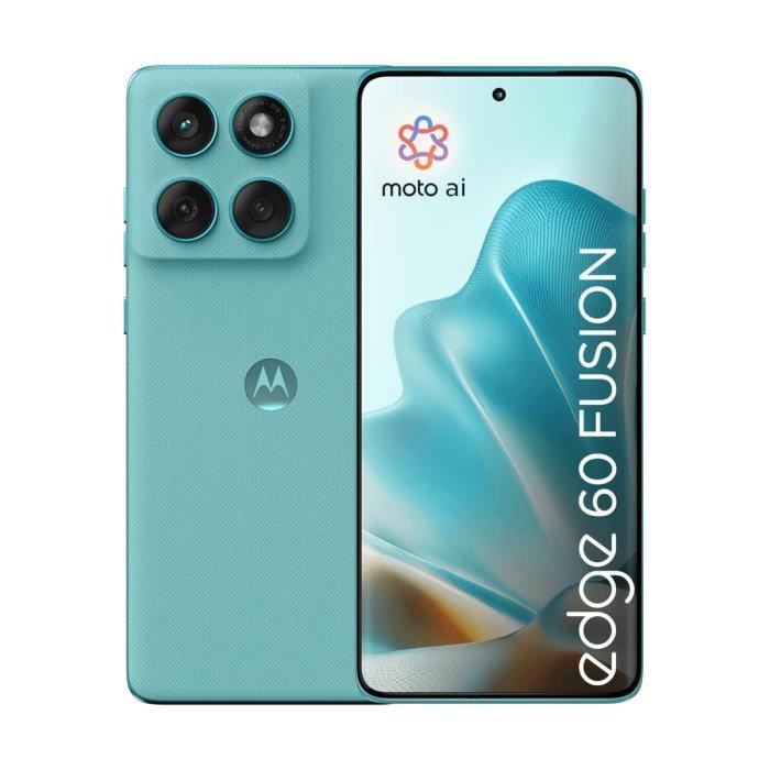 Smartphone - MOTOROLA - Edge 60 Fusion - 12 GB RAM - 256 GB - 5G - Dual SIM - Blue