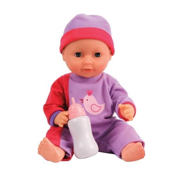 Muñeca bebé - LOVE BEBE - Muñeca bebé que moja el pañal - Rosa - Unisex - Desde 0 meses en adelante