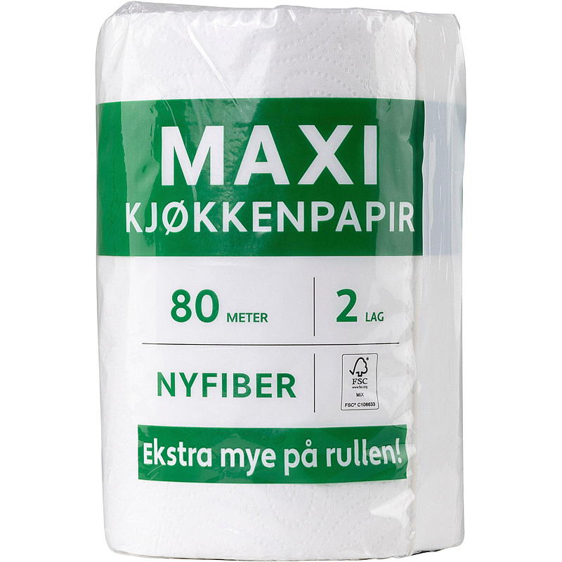 Mjukt hushållspapper Maxi