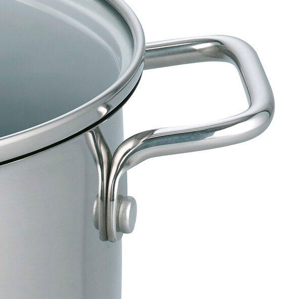 Stainless steel serving pan, 28 cm