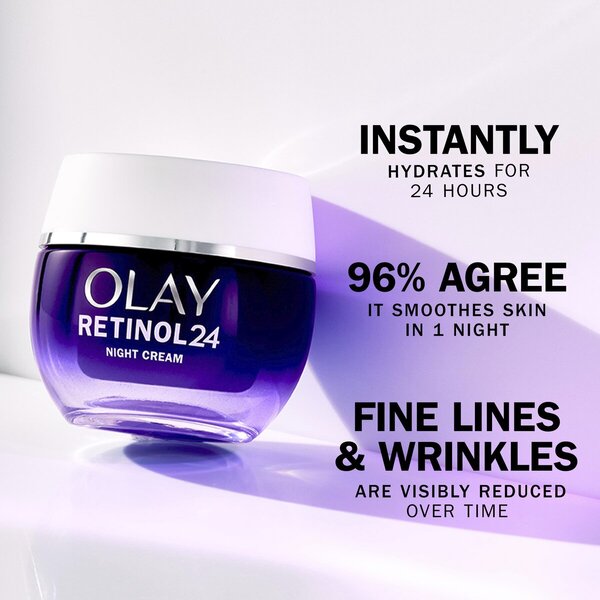 Recambio de crema de noche Olay POP Retinol24<br>50 ml, para todo tipo de piel