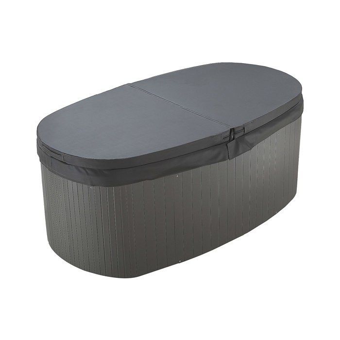 Spa para 2 personas color blanco perla con cubierta - 14 chorros - L210 x W110 x H74 cm - Sistema BALBOA - SAMOA IV