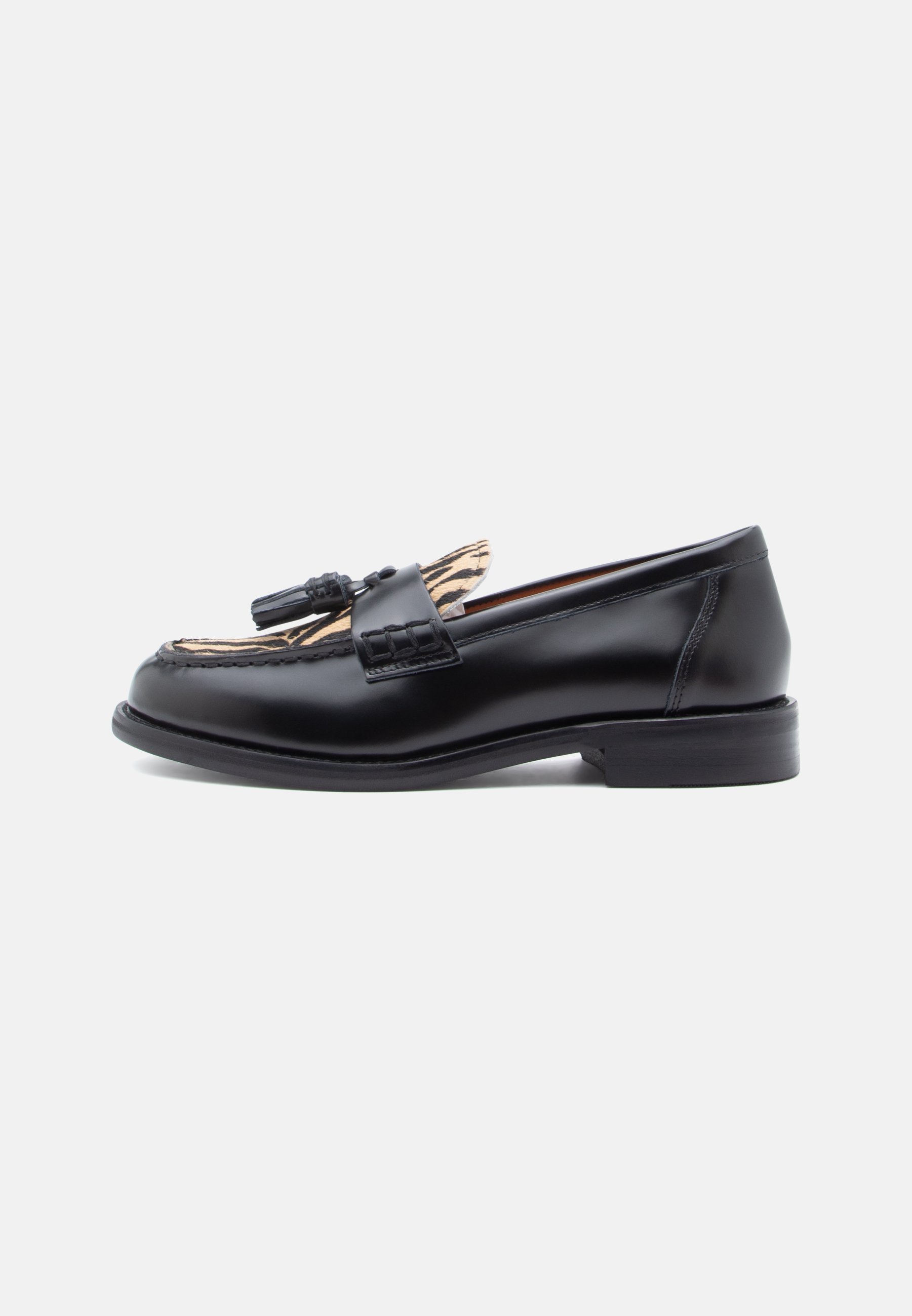 Vagabond LINN - Mocassins - beige/noir