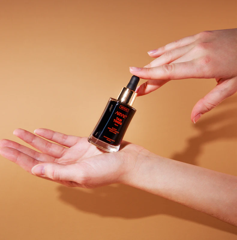Arval Half Times Tan Times Face Elixir Samoopalający