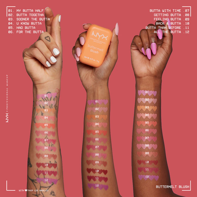 Blush Buttermelt da NYX Professional Makeup