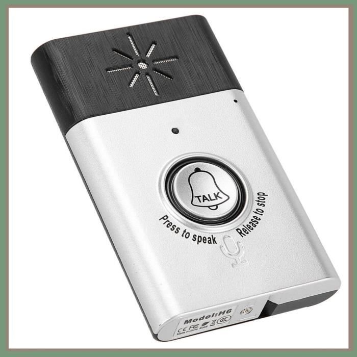 Portable Wireless Intercom Signal MiniVocal - 200m Transmission Distance - Clear Sound Quality