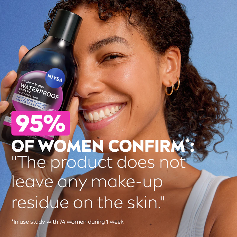 NIVEA Micellar Waterproof - Fluido micelar bifásico