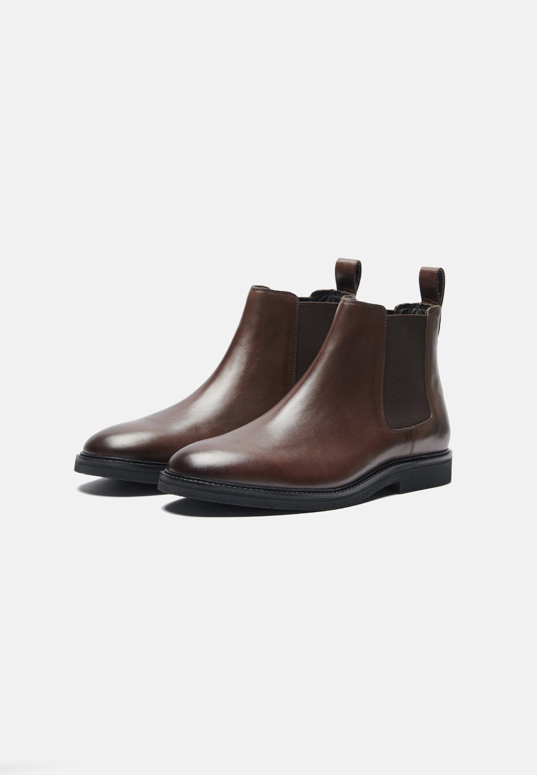 Zign LEATHER - Klassieke enkellaarsjes - bruin