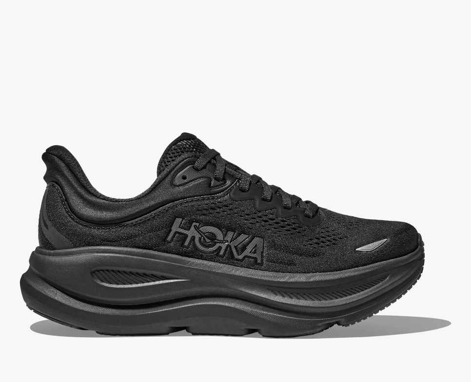 HOKA Bondi 9 Zwart/Zwart