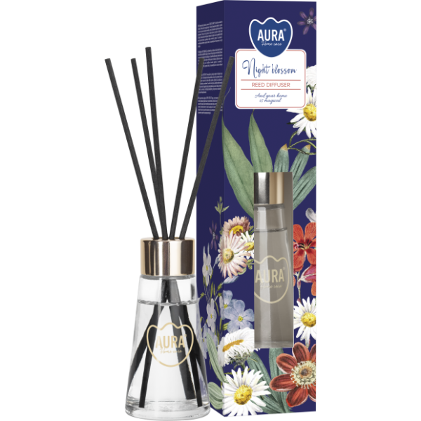 Dyfuzor Zapachowy Do 4 Tygodni Bispol Aura 50Ml Nocny Kwiat