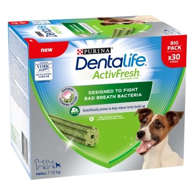 Gustări Purina Dentalife ActivFresh Daily Dental Care pentru câini de talie mică