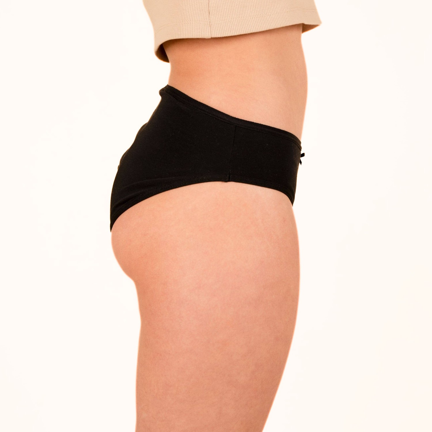 jho Culotte menstruelle noire flux moyen