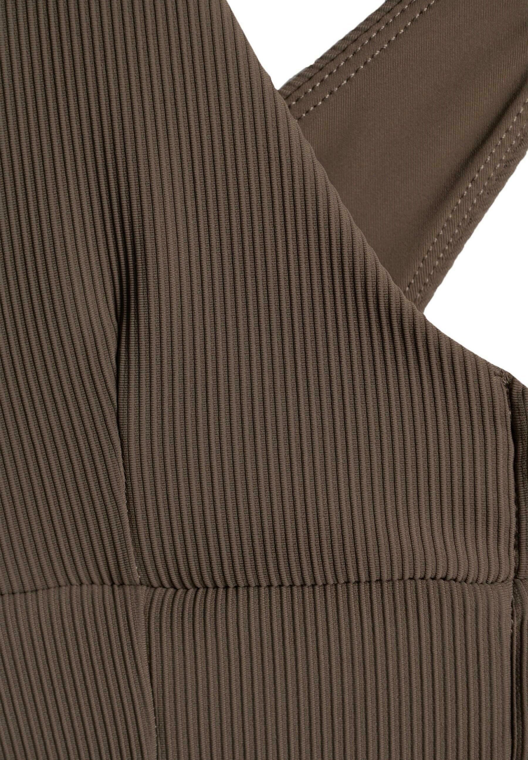 aim'n® PERFORMANCE ZIPPED - Sportbeha met gemiddelde ondersteuning - bruin