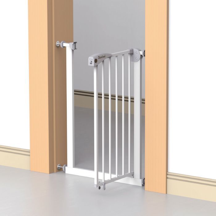 Baninni Fina White Safety Gate - 67 cm to 75 cm