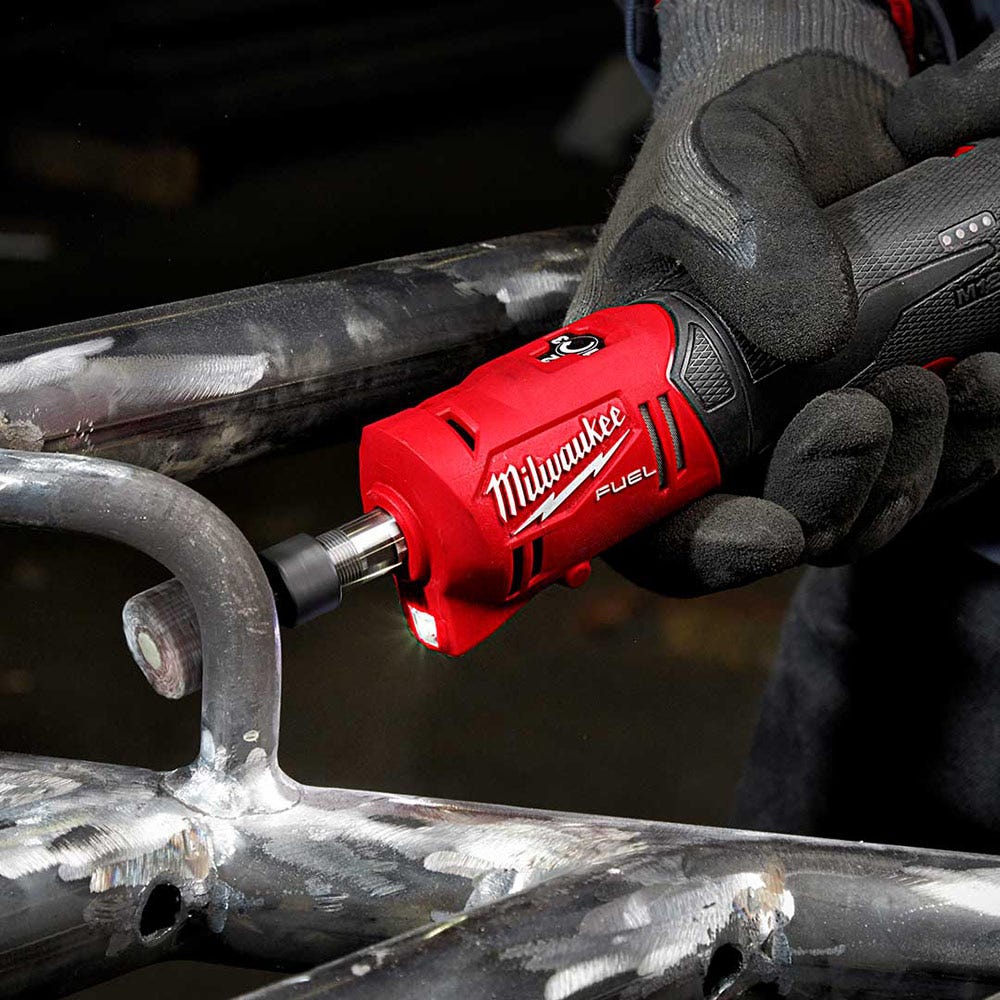 Esmerilhadeira angular reta MILWAUKEE FUEL™ 12V de 1/4