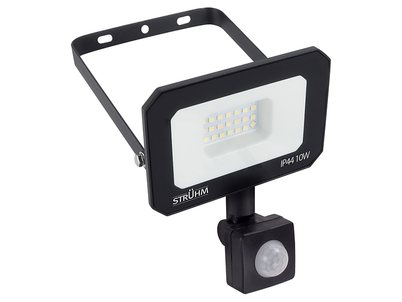 Naświetlacz Aston LED 12 cm z czujnkiem ruchu czarny