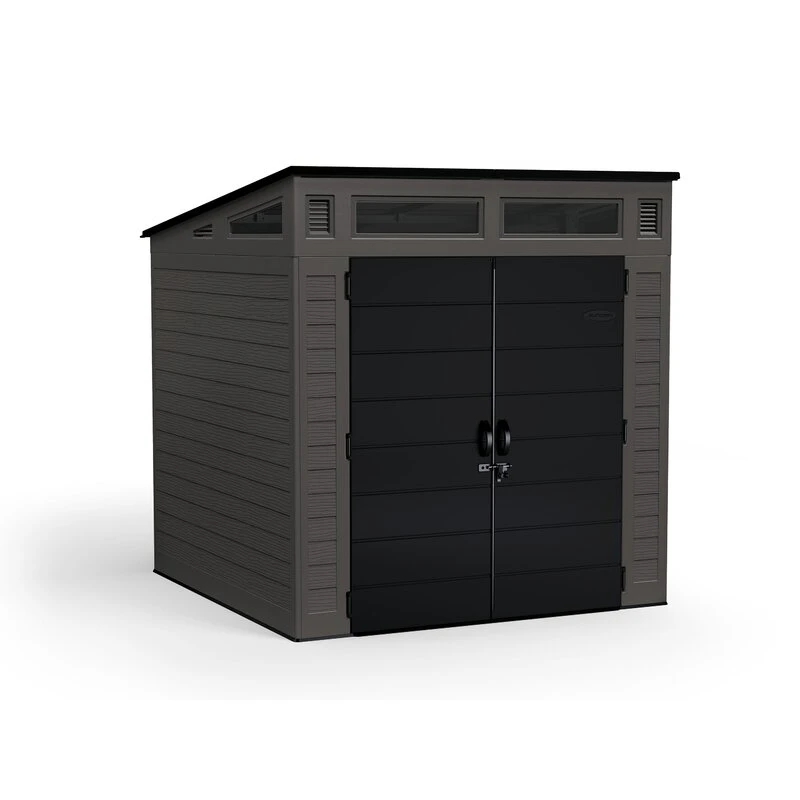 Șopron modern din rășină, 2,1 m x 2,1 m x 2,1 m x 2,1 m