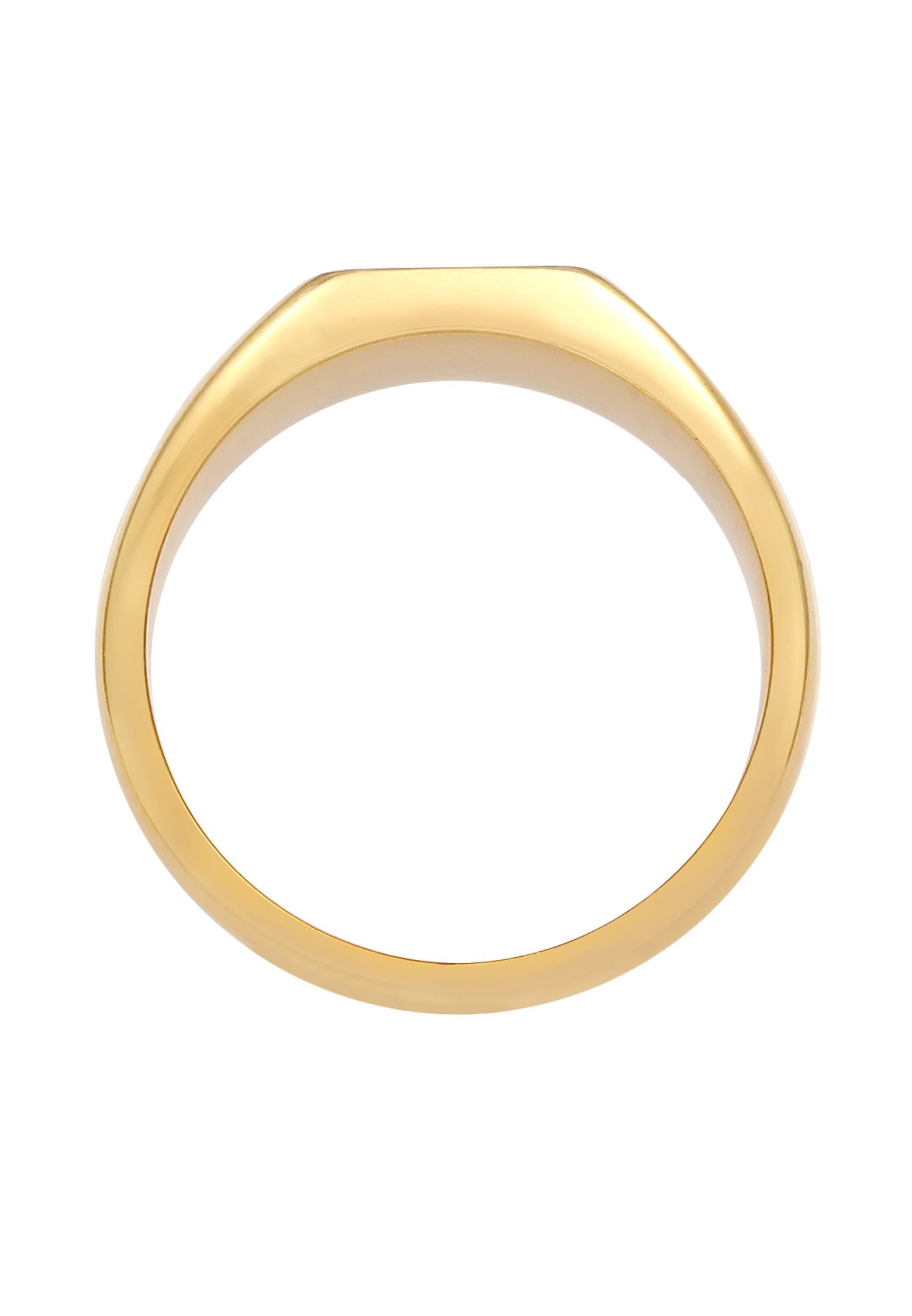 Elli Bague de dame en émail rectangulaire classique en argent sterling 925