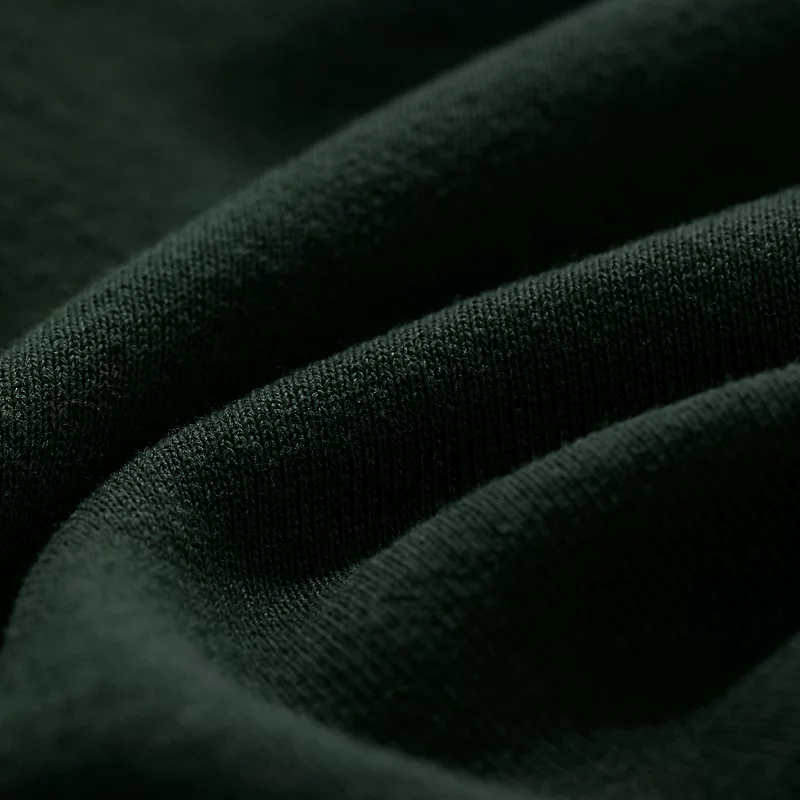 Męska bluza med kapturem MADE in USA Core med farve MIDNIGHT GREEN