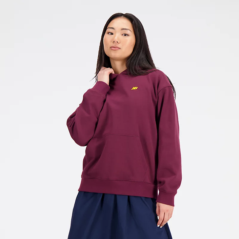 Flísová mikina Femme Sport Essentials Premium – vínová