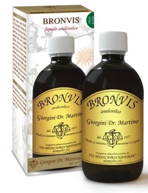 DR. GIORGINI Dr. Giorgini Bronvis Alcoholvrij vloeibaar preparaat 500 ml Voedingssupplement voor de luchtwegen
