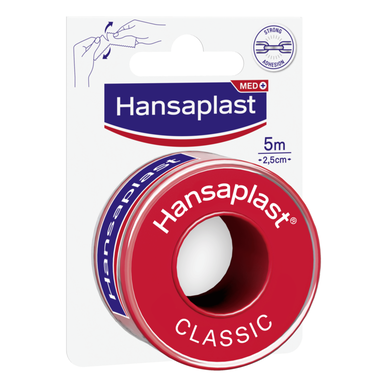 Hansaplast lim for fiksering av bandasjer, klassisk, 1 enhet.