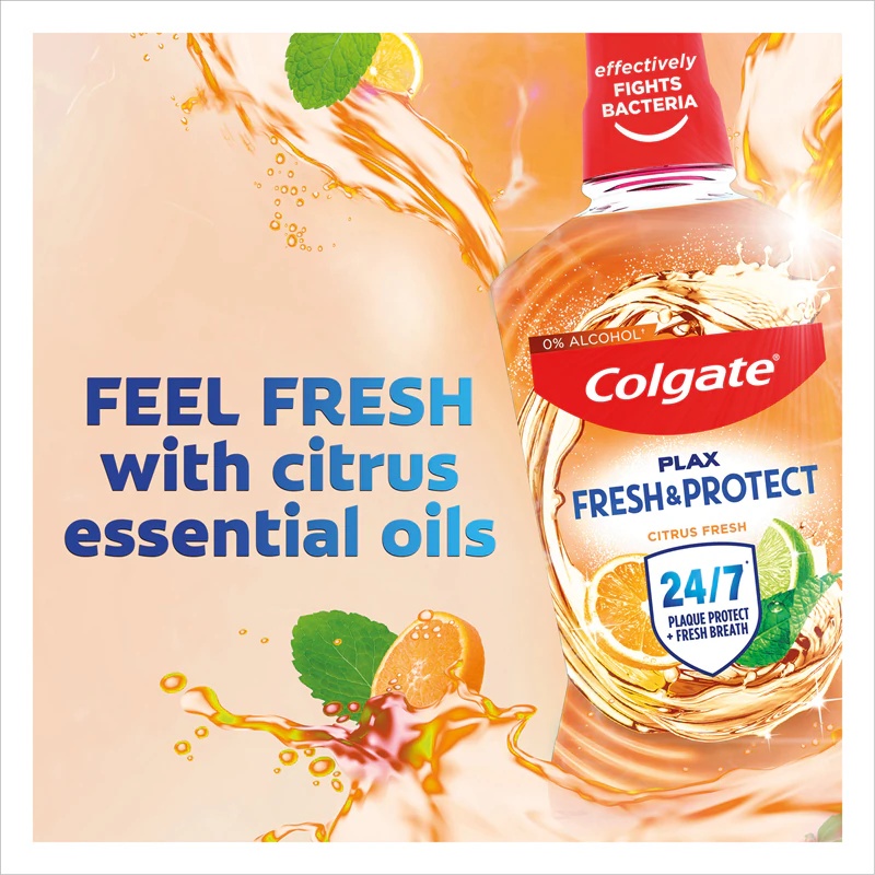 Colgate Plax Citrus Fresh mutes skalošanas līdzeklis