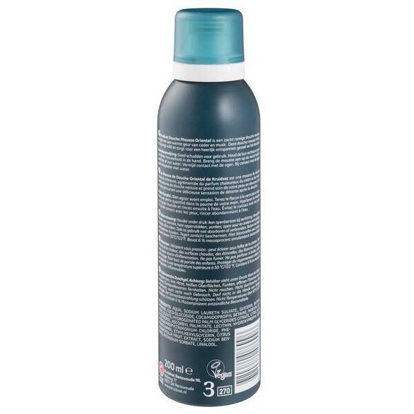Spumă de duș orientală Kruidvat Men<br>200ml