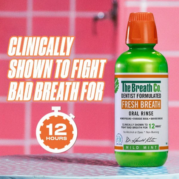 The Breath Co Frissítő lehelet szájvíz enyhe menta 500ml