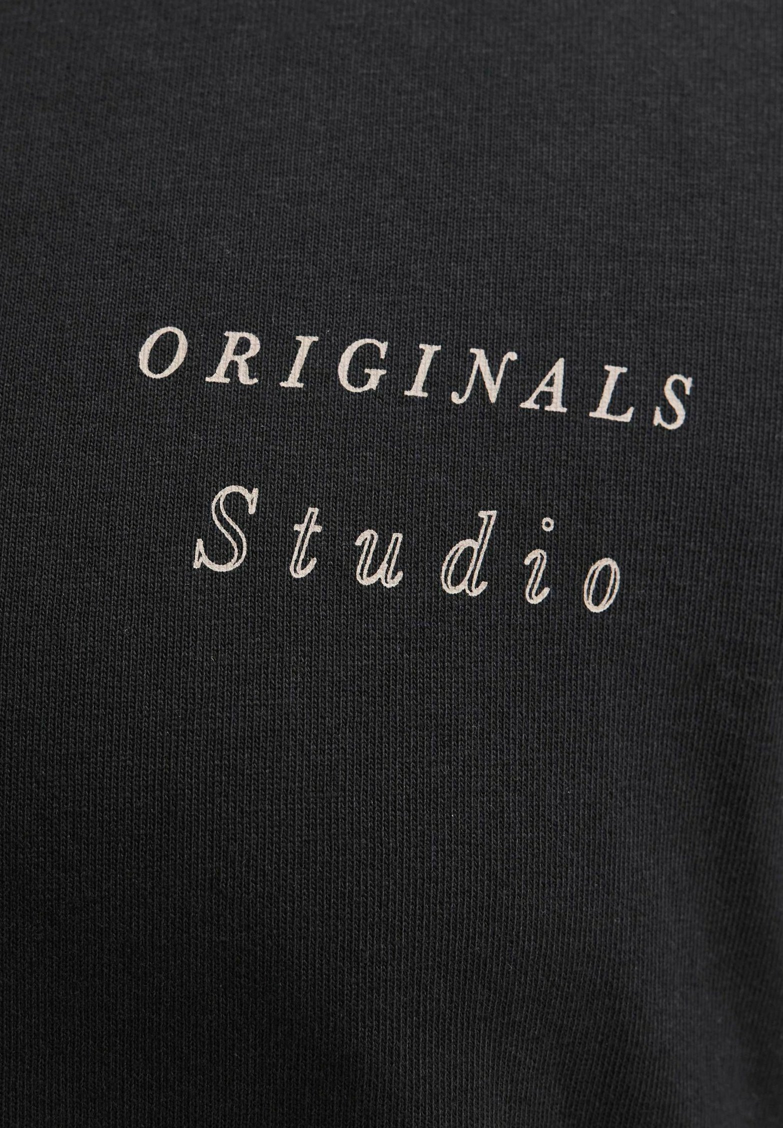 Jack & Jones T-shirt taglie forti - Stampa - nera