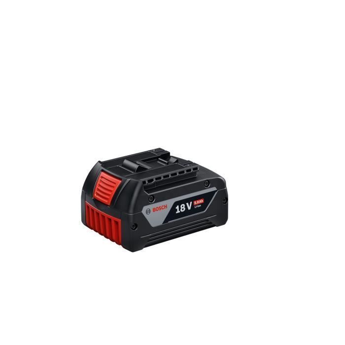 Bosch Professional GBA 18V 5.0Ah Li-ion Battery - Long runtime and COOLPACK 1.0 technology