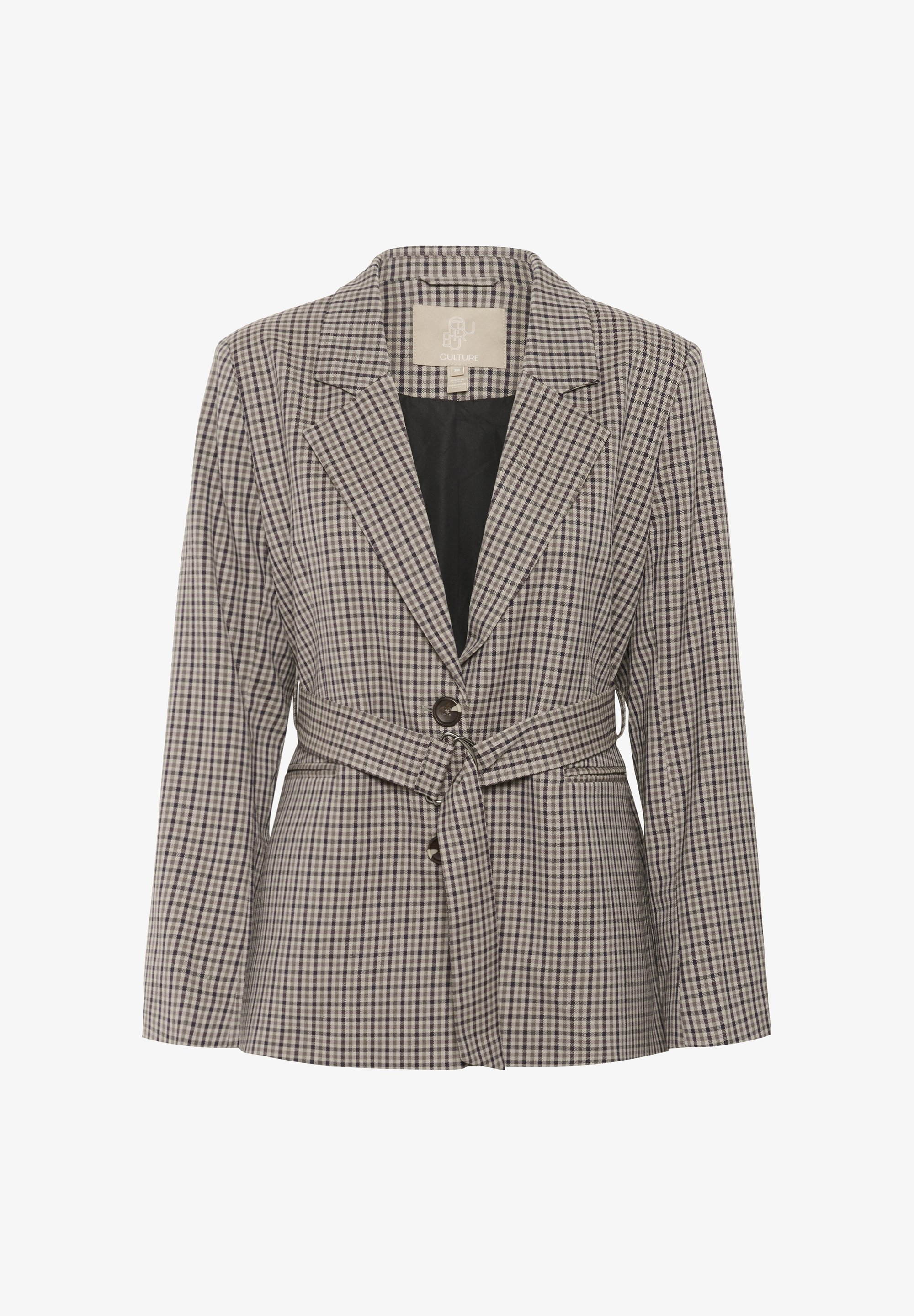 Cintura a quadri Culture CHECK - Blazer - a quadri marroni