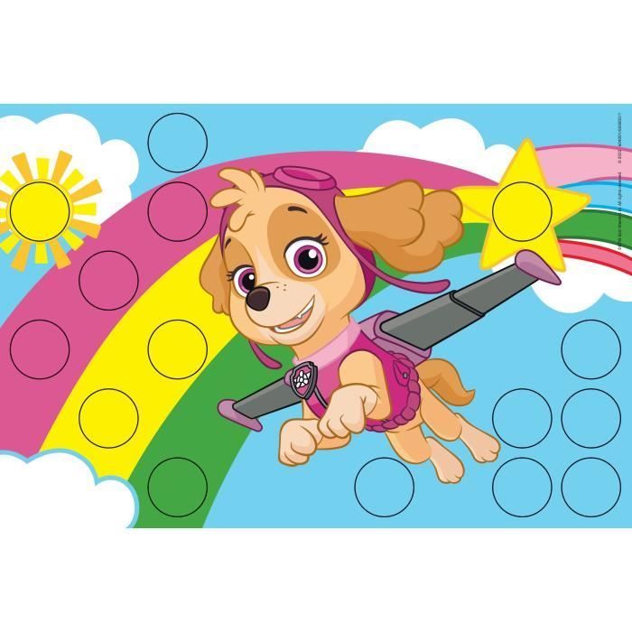 Colorino Paw Patrol, juego educativo, para mayores de 2 años, Ravensburger, Paw Patrol