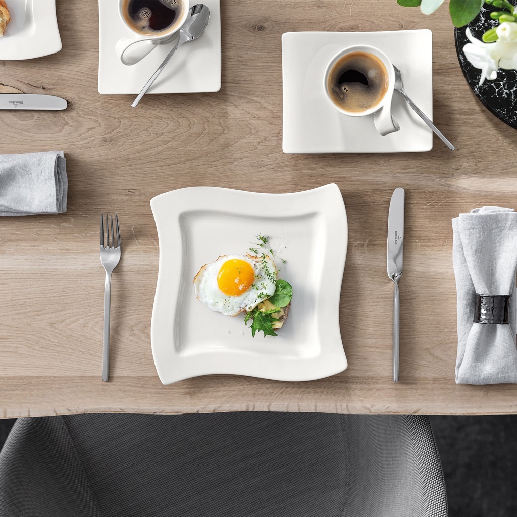 Villeroy & Boch NewWave Square pusryčių lėkštė - 1 vnt.