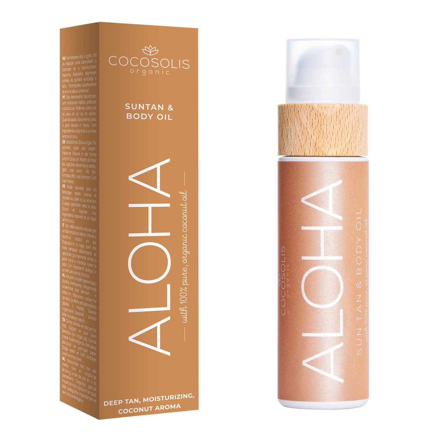 Telový olej Cocosolis ALOHA Sun and Body Oil - 200 ml