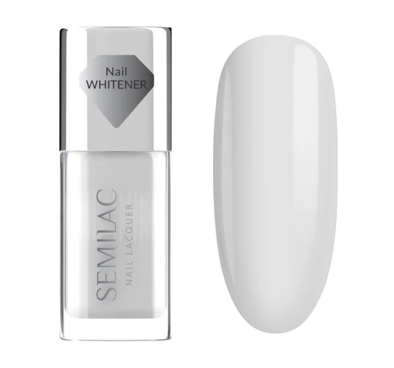 Semilac Nail Lacquer klasyczny lakier do paznokci 100 Nail Whitener 9 ml