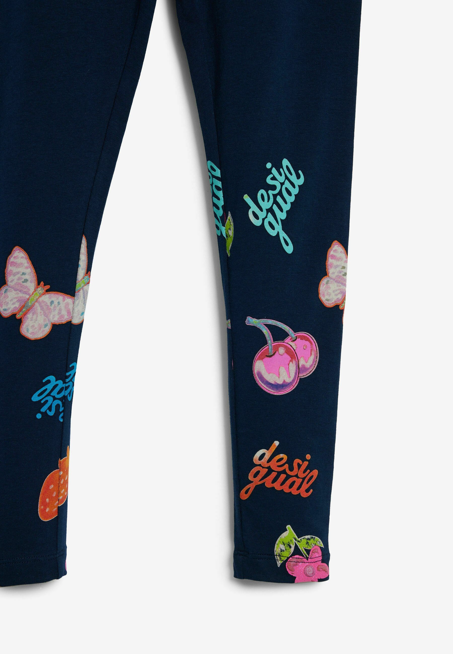 Desigual EFFECT - Leggings - Broek - blauw