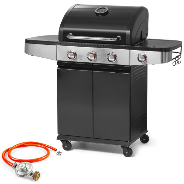 Grill Gazowy Fieldmann Fzg 3013 3 Palniki   Boczny