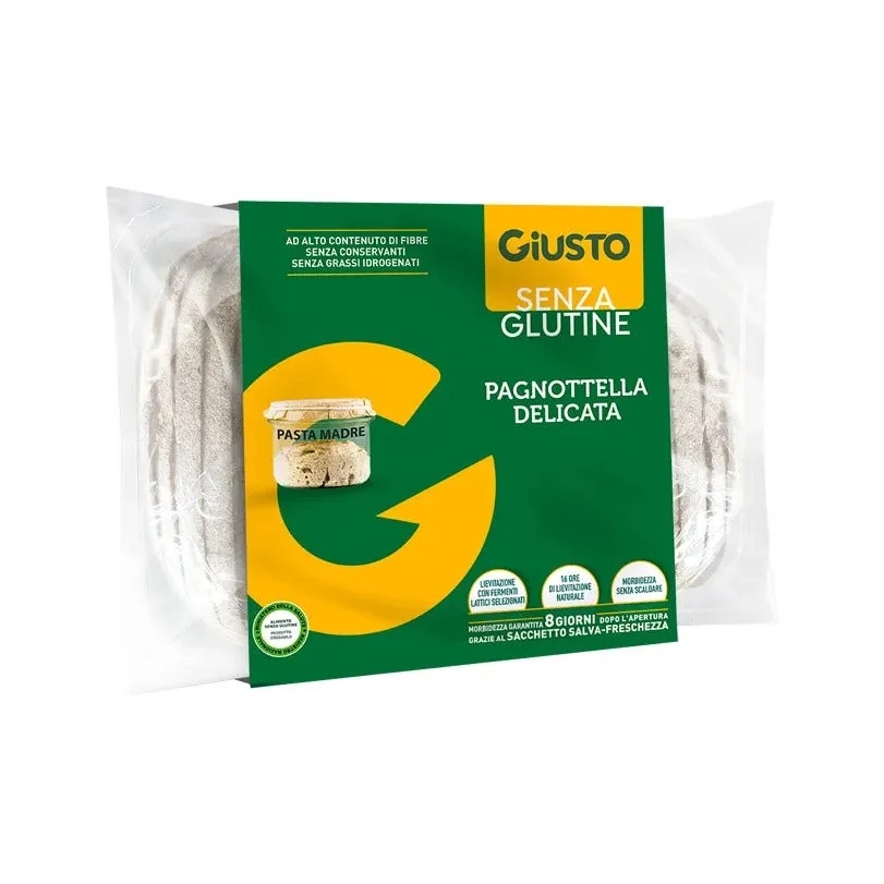 GIUSTO Giusto Glutenvrij zacht brood 300 g Hoog vezelgehalte
