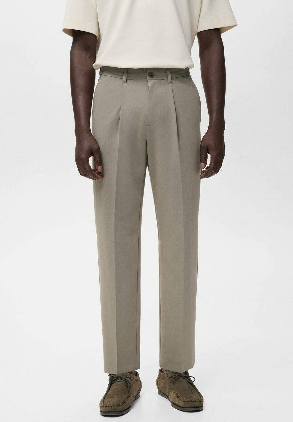 Mango broek - grijs