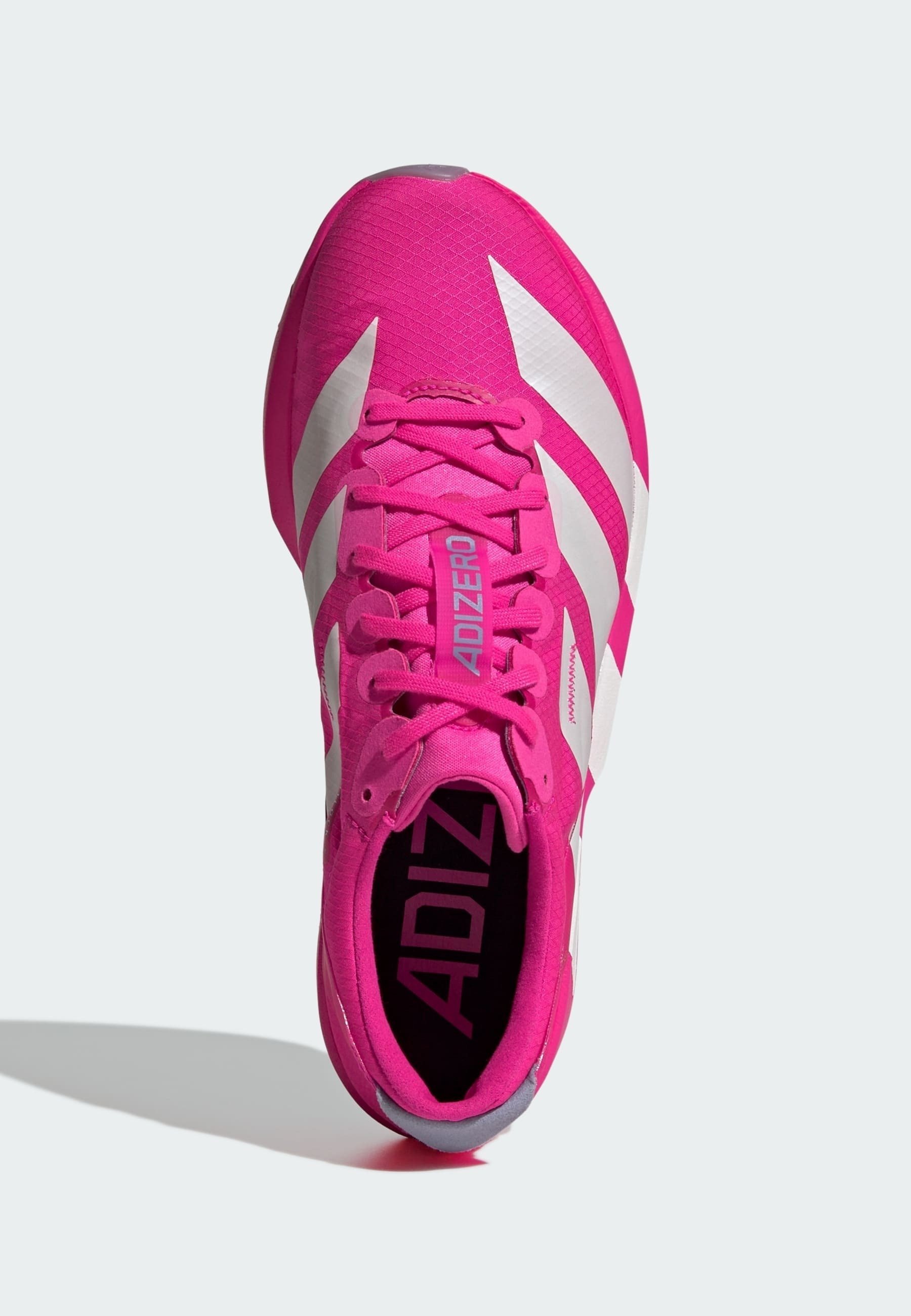 adidas Performance ADIZERO ADIOS 9 - Scarpe da corsa su strada - rosa shock argento metallizzato viola