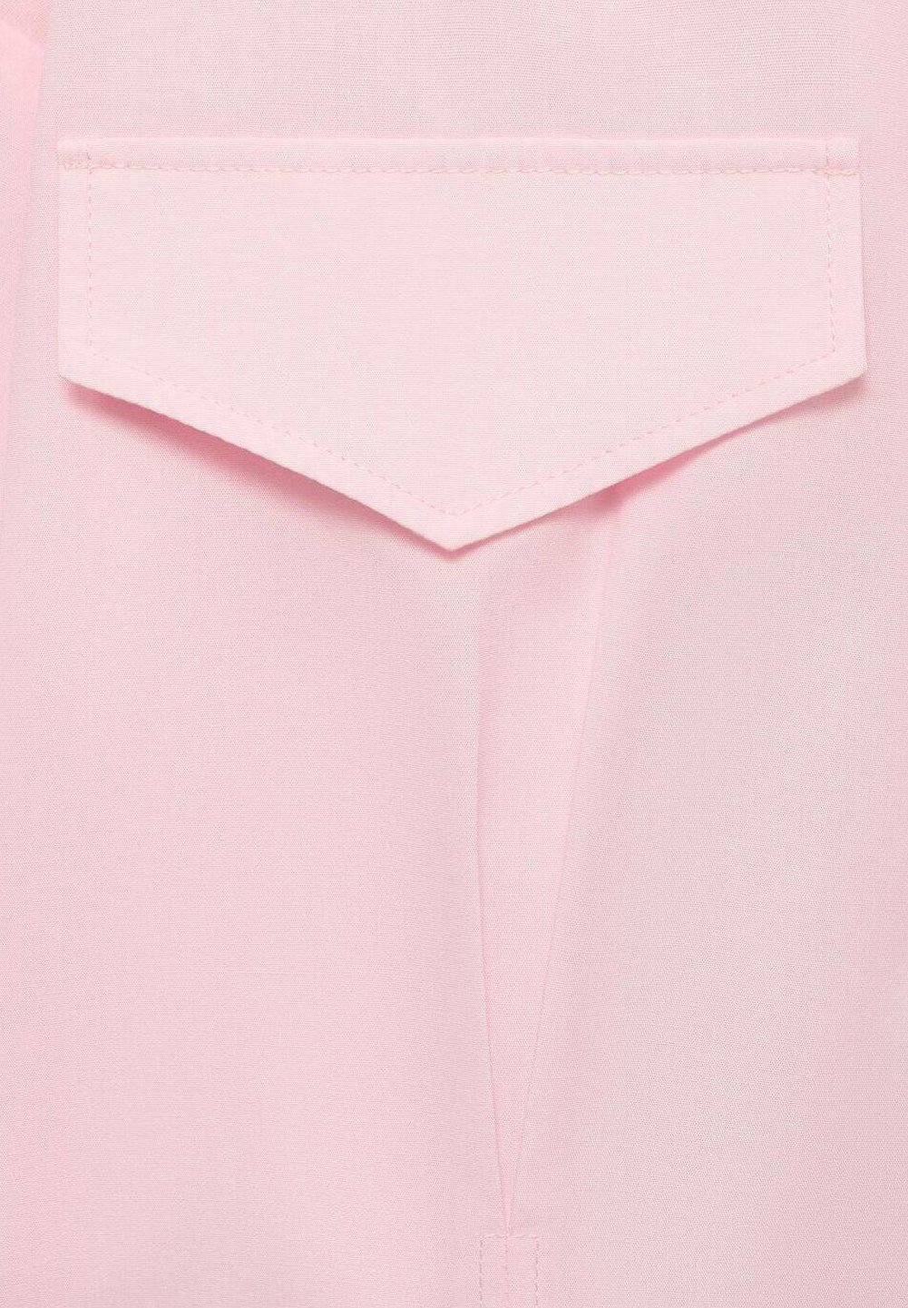 Mango MIT TASCHEN - Bluse mit Knopfleiste - rosa