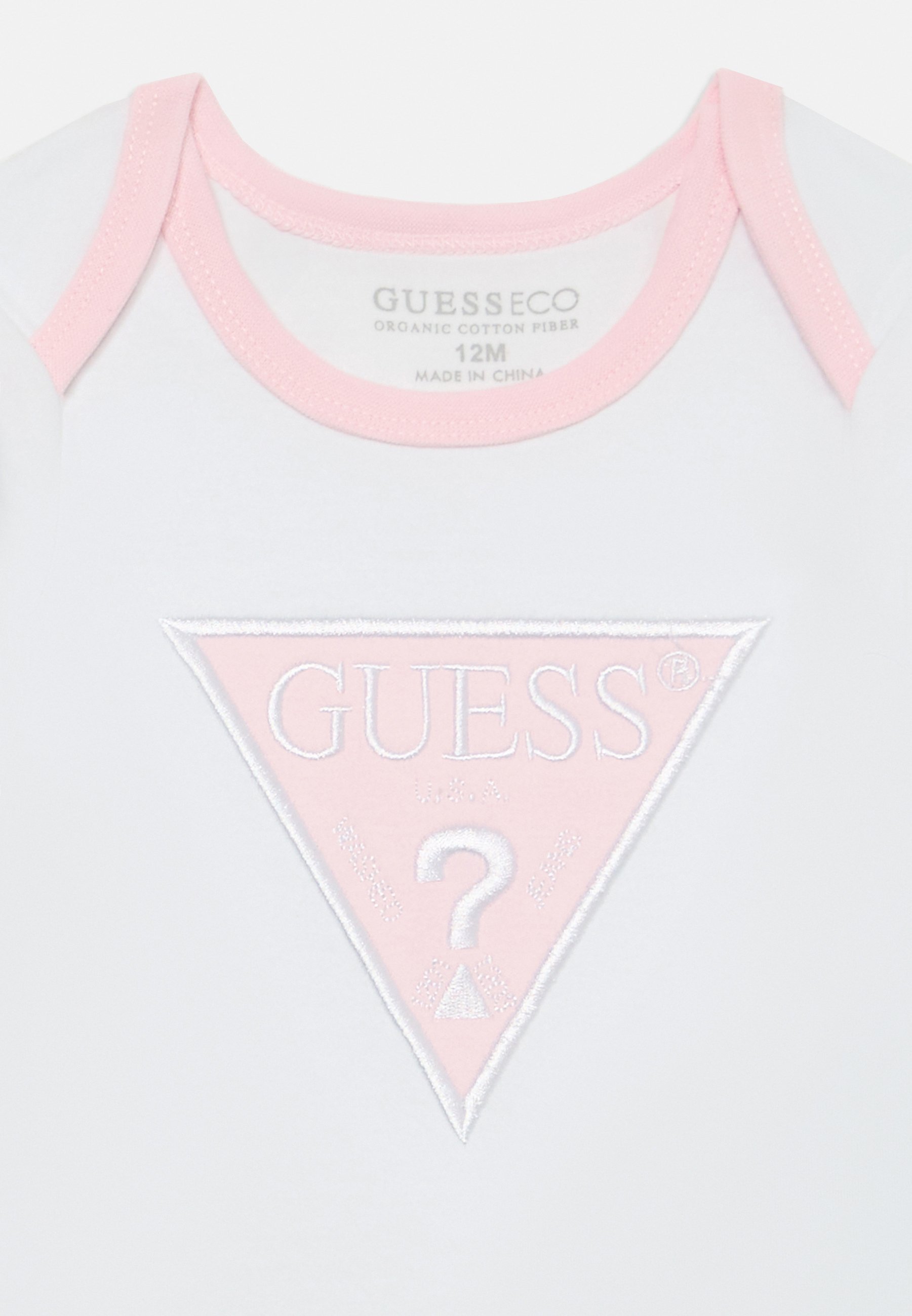 Completo body e mutandine unisex Guess per neonati - Body - tonalità di rosa