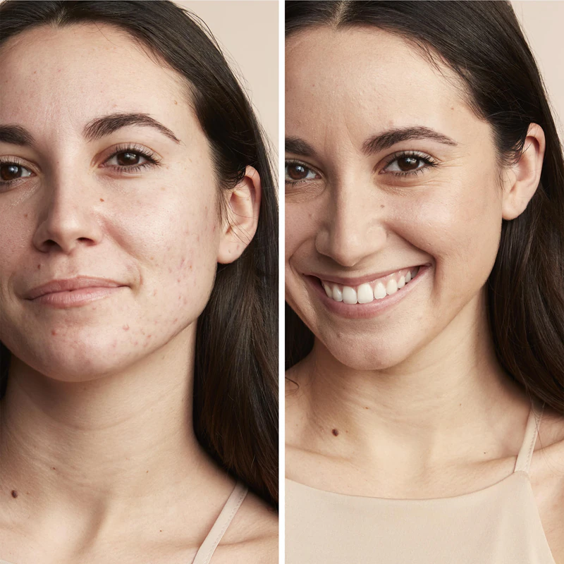 Base cremosa compacta Avène Couvrance com alta proteção UV.