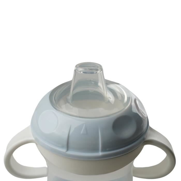THERMOBABY lekvrije beker met deksel - Blauwe bloem