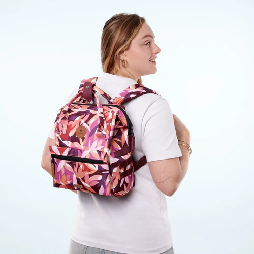 Cabaia Adventurer Kleiner Rucksack Montreuil Burgunderrot