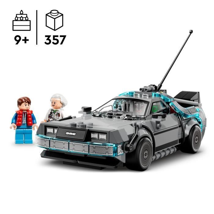 LEGO Speed Champions 77256 La Machine à Remonter le Temps de Retour vers le Futur - Jouet