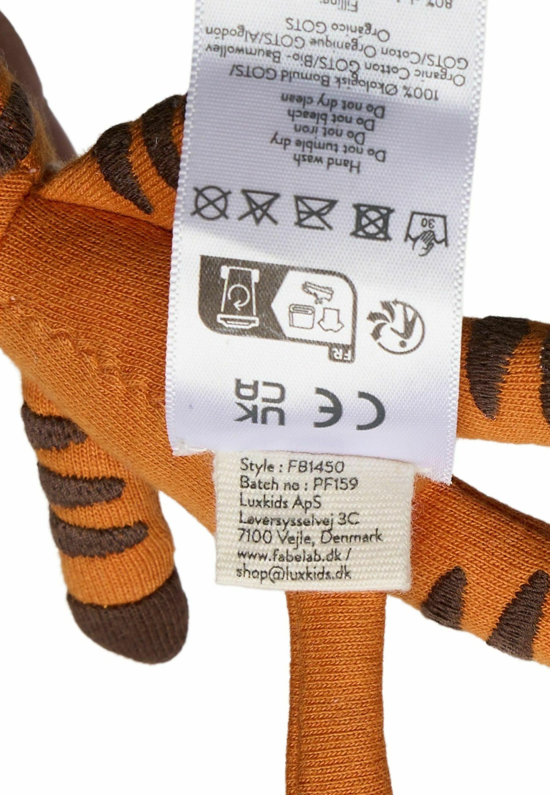Fabelab POCKET FRIEND - TIGER - Knuffel - woestijnzon
