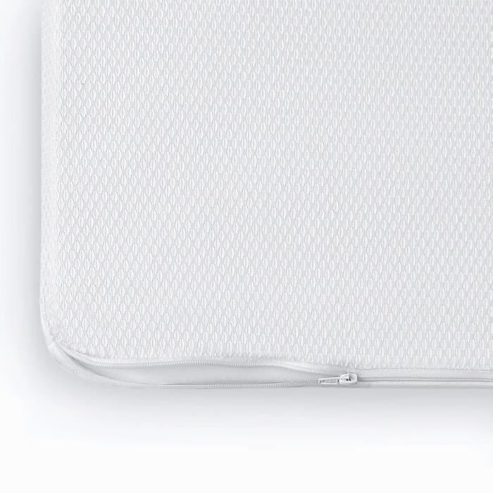 Cubrecolchón de 140x190cm - Tri-tecnología de 7cm - DEKO DREAM