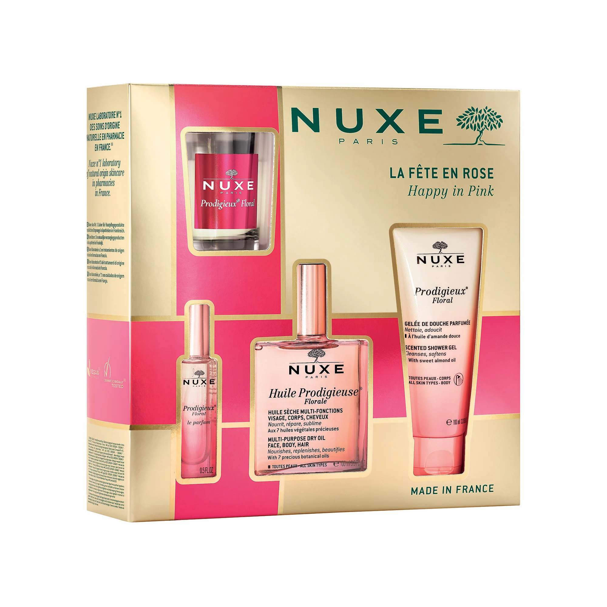 Huile Prodigieuse Cofanetto Huile Prodigieuse Florale - Cofanetti Viso e Corpo
